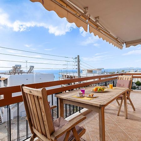 Sea View Apartment 100M From The Beach Saronida Zewnętrze zdjęcie