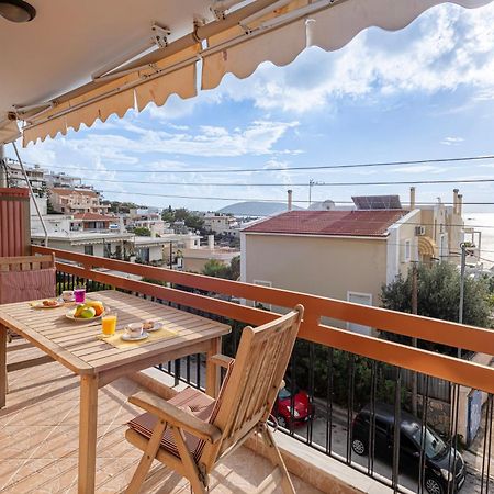 Sea View Apartment 100M From The Beach Saronida Zewnętrze zdjęcie
