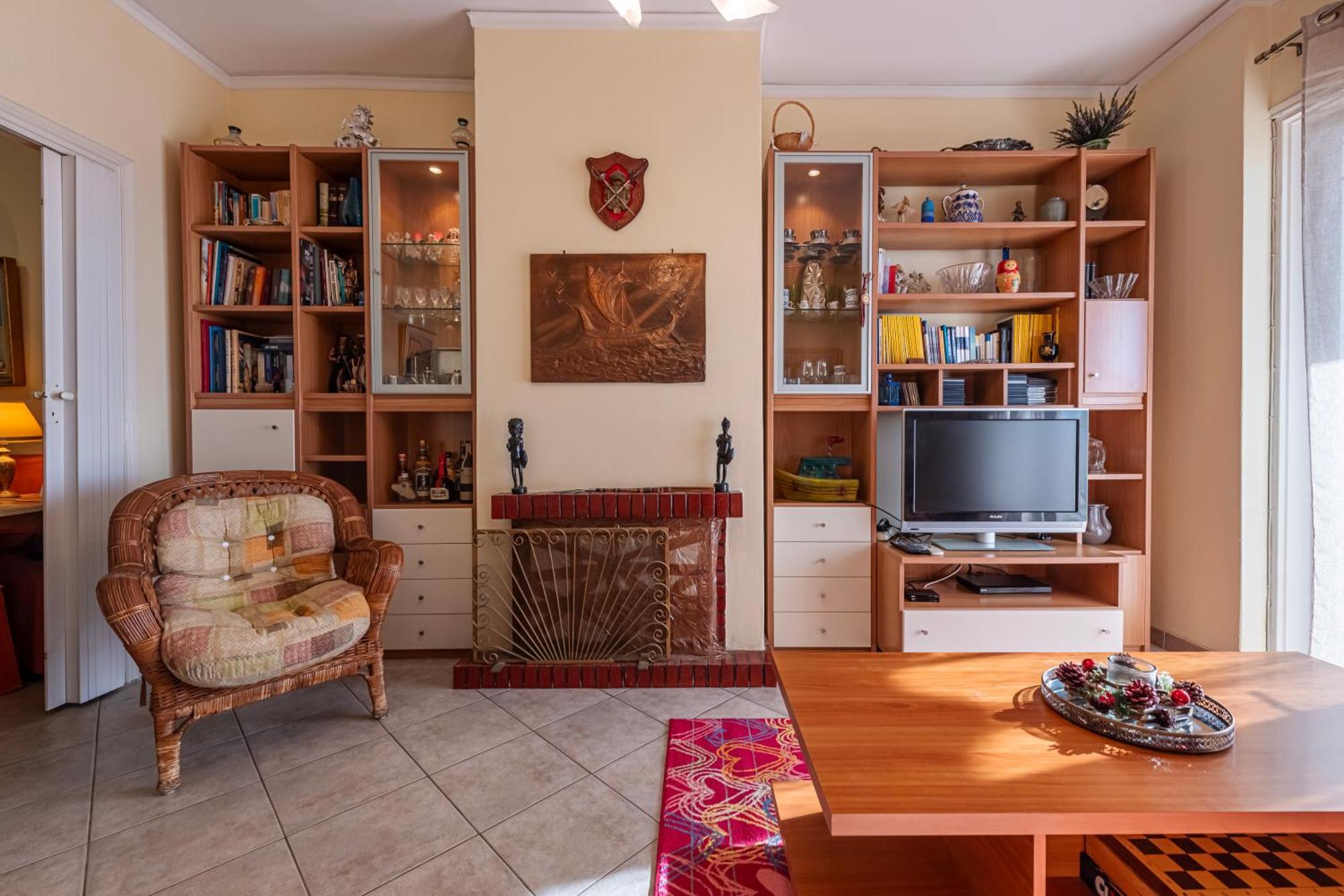 Sea View Apartment 100M From The Beach Saronida Zewnętrze zdjęcie